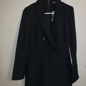 Blazer short romper NWT